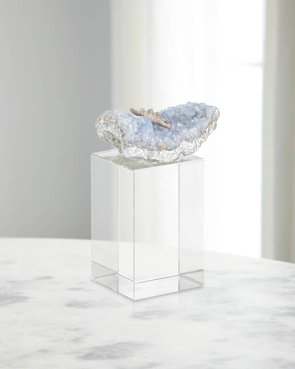 Ocean Floor Sculpture on Crystal Base I